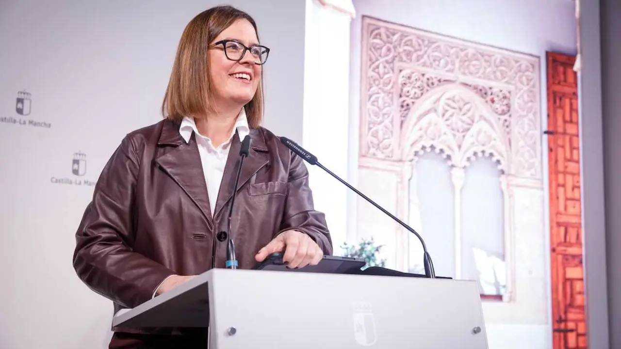 La consejera Portavoz del Gobierno de Castilla-La Mancha, Esther Padilla, ha informado en rueda de prensa de los asuntos del Consejo de Gobierno
