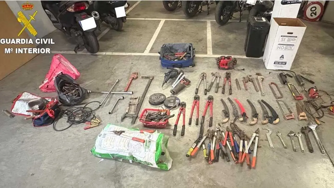 Detenidos en Taranc&oacute;n cinco miembros de una familia por robos en el campo