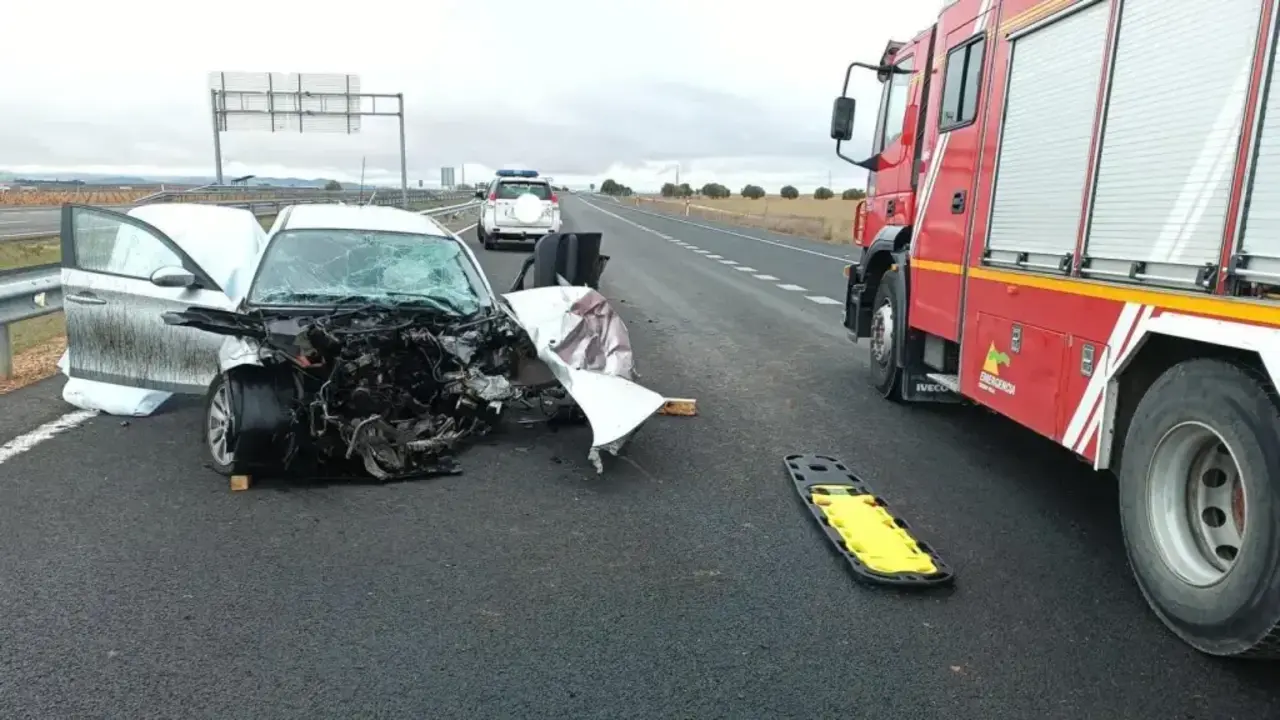 Cinco heridos, tres ni&ntilde;os, por un coche en sentido contrario en Herencia (Ciudad Real)