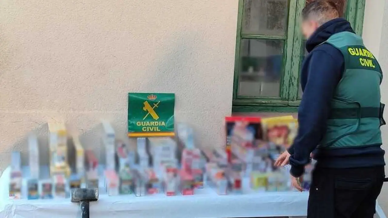 La Guardia Civil desarticula una banda con base en Caudete (Albacete) que robaba estancos