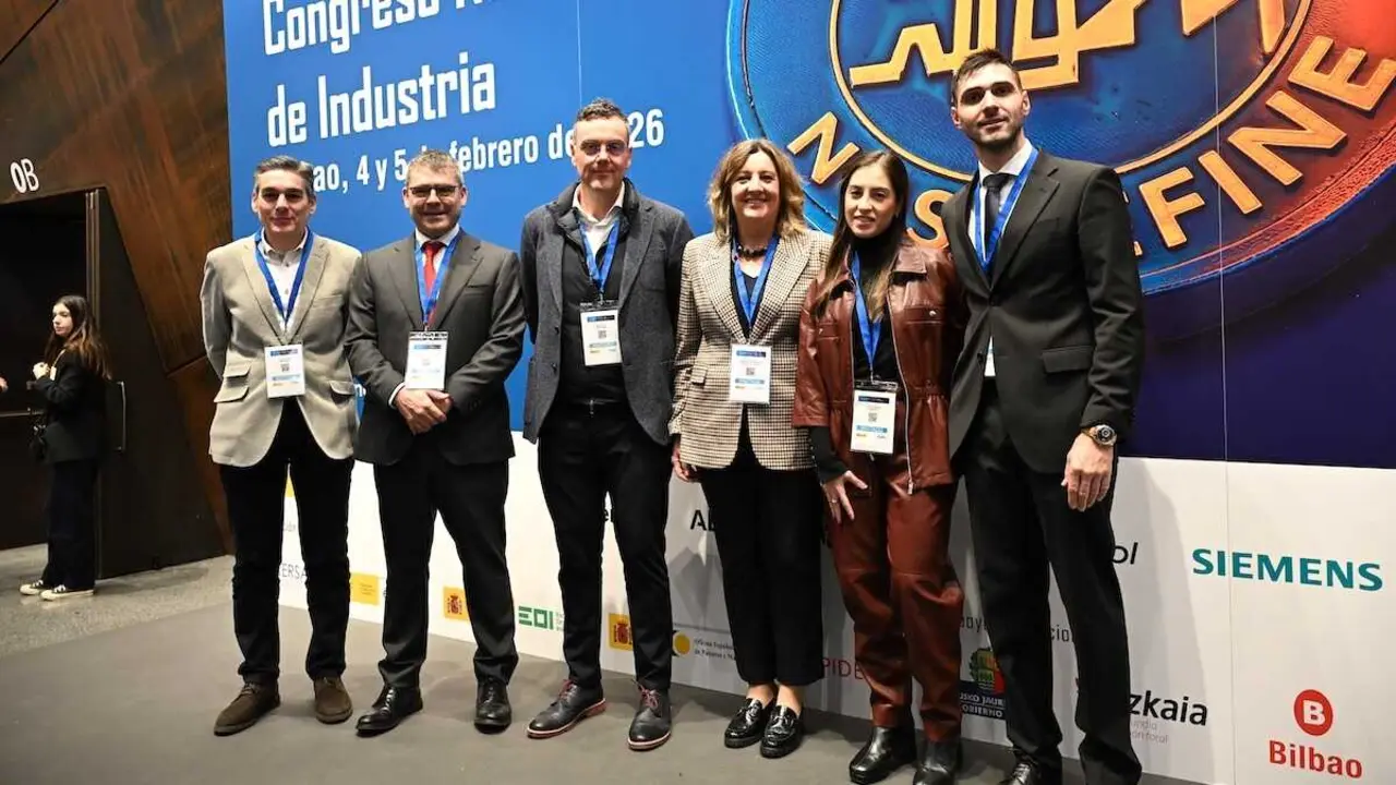 La consejera de Econom&iacute;a, Empresas y Empleo, Patricia Franco, asiste a la segunda jornada del VIII Congreso Nacional de Industria que se celebra en el Palacio Euskalduna de Bilbao