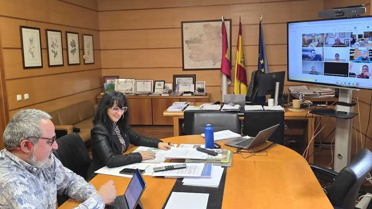 La directora general de Medio Natural y Biodiversidad, Susana Jara, participa en la Junta rectora extraordinaria del Parque Natural de Las Lagunas de Ruidera