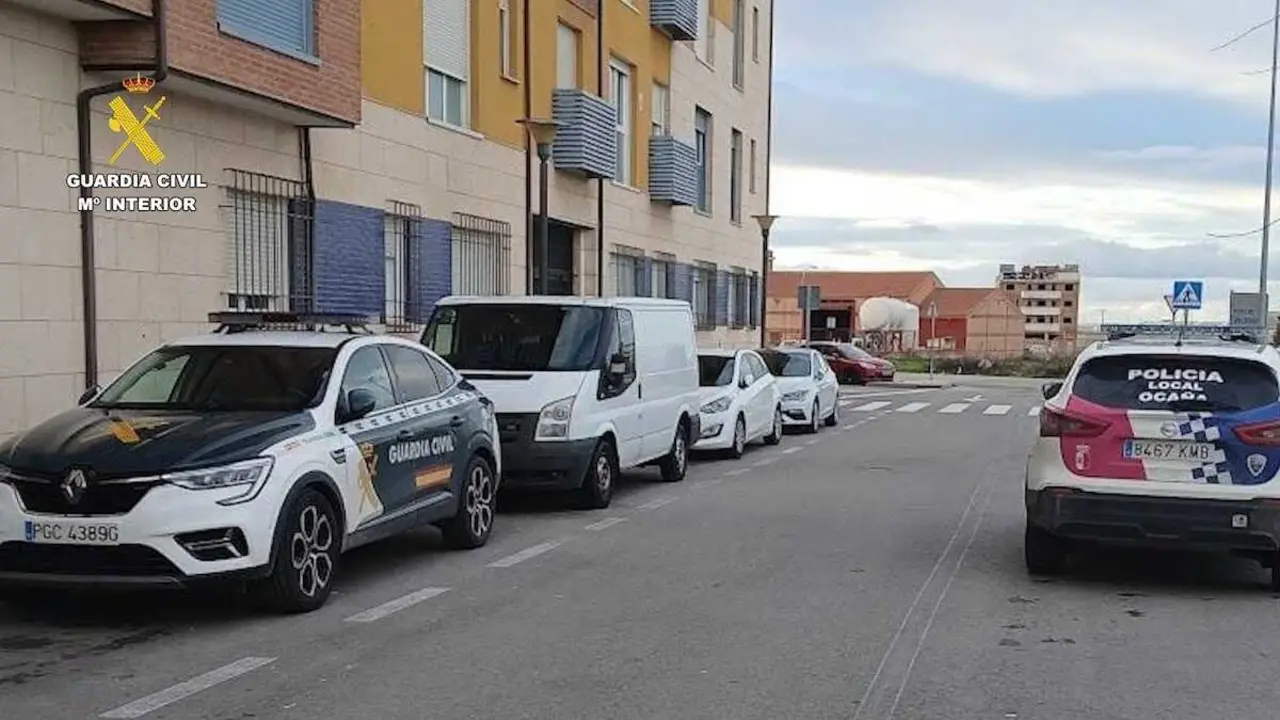 La Guardia Civil auxilia a un var&oacute;n que se encontraba inconsciente en su vivienda de Oca&ntilde;a (Toledo)