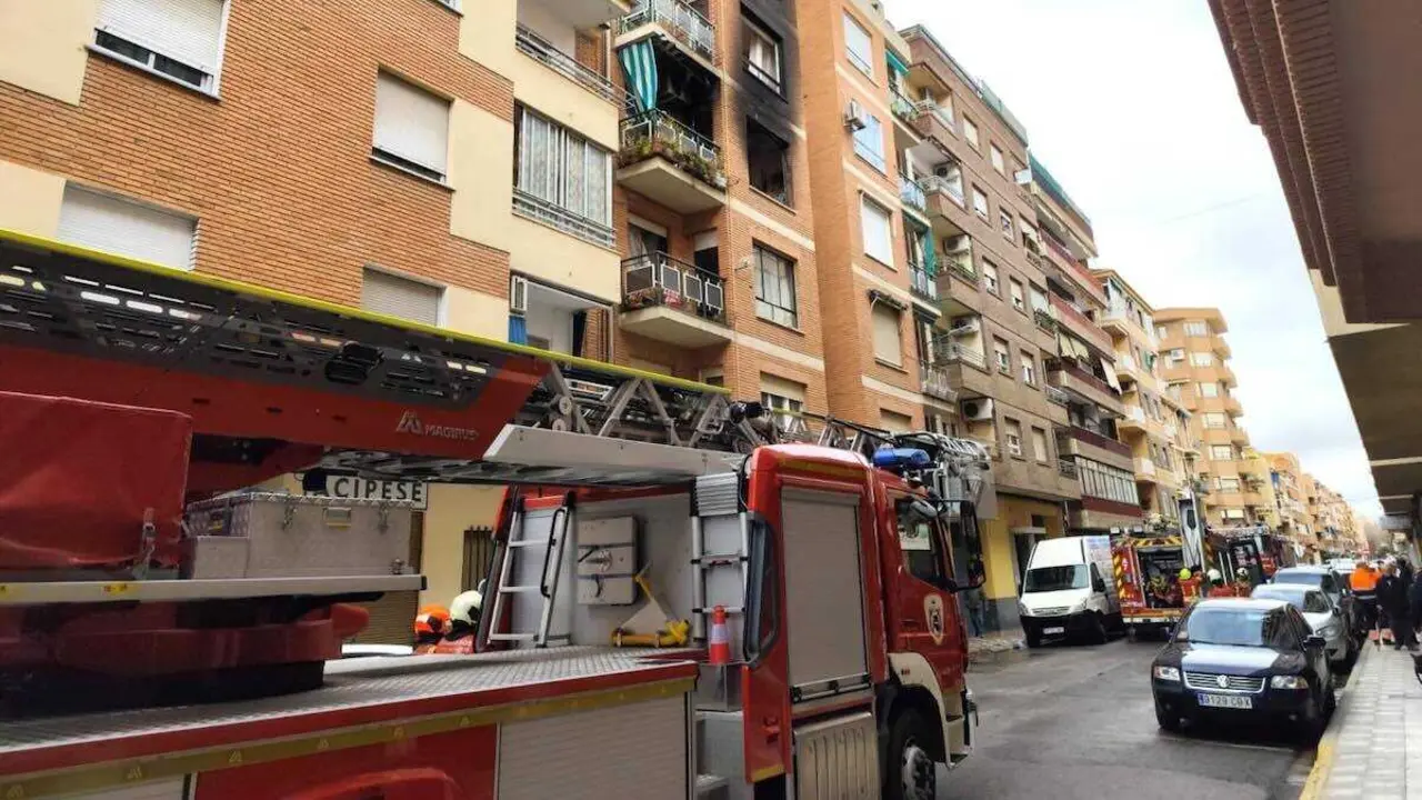 incendio, bomberos, Albacete,