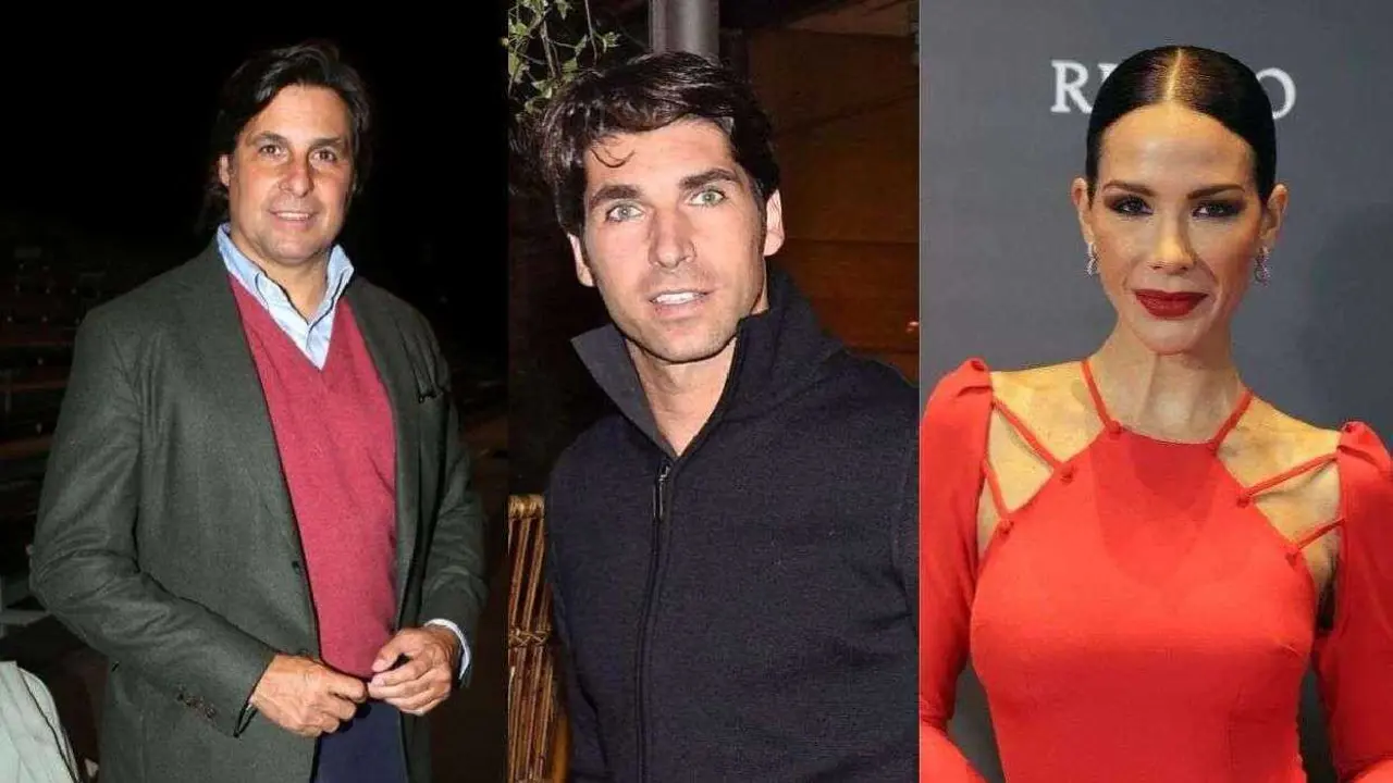 En el fotomontaje en im&aacute;genes de archivo Fran Rivera, Cayetano y Tamara Gorro