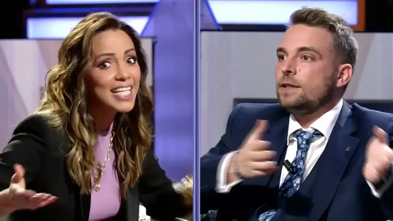 En la imagen Paola Olmedo y Jos&eacute; Mar&iacute;a Almoguera durante sus intervenciones en 'De Viernes'