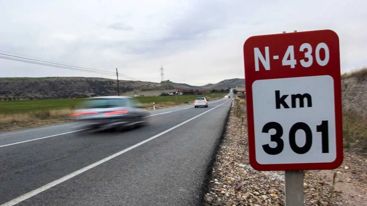 Exigen reparar con urgencia el tramo de la N-430 entre Puebla de Don Rodrigo y Ciudad Real - Fotograf&iacute;a: Lanza/Clara Manzano