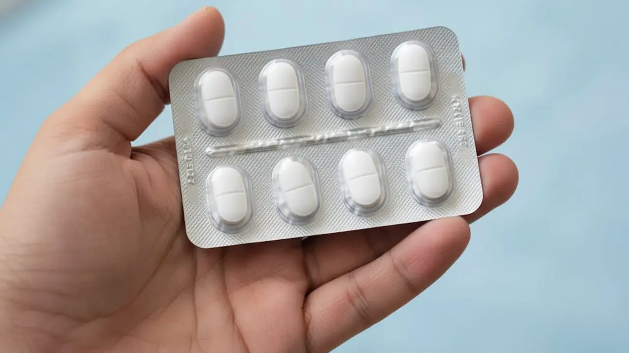 pastillas, paracetamol, medicamentos,