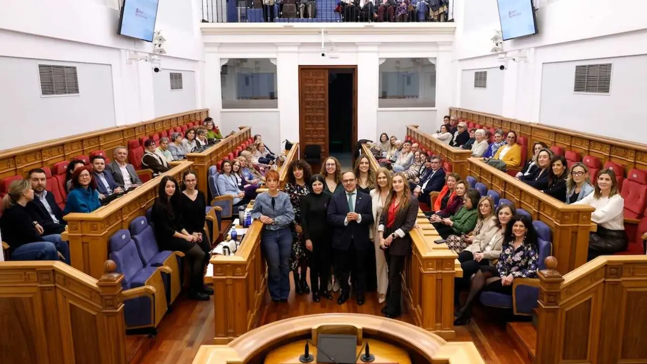 Acto institucional en las Cortes con motivo del 8 de marzo, D&iacute;a Internacional de las Mujeres