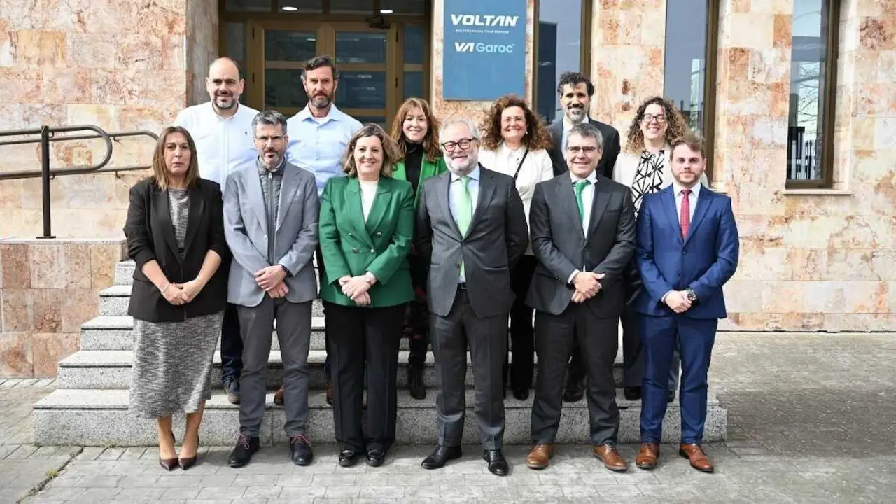 La consejera de Econom&iacute;a, Empresas y Empleo, Patricia Franco, ha visitado, en Ciudad Real, las instalaciones del Grupo de Arquitectura y Obra Civil (GAROC).