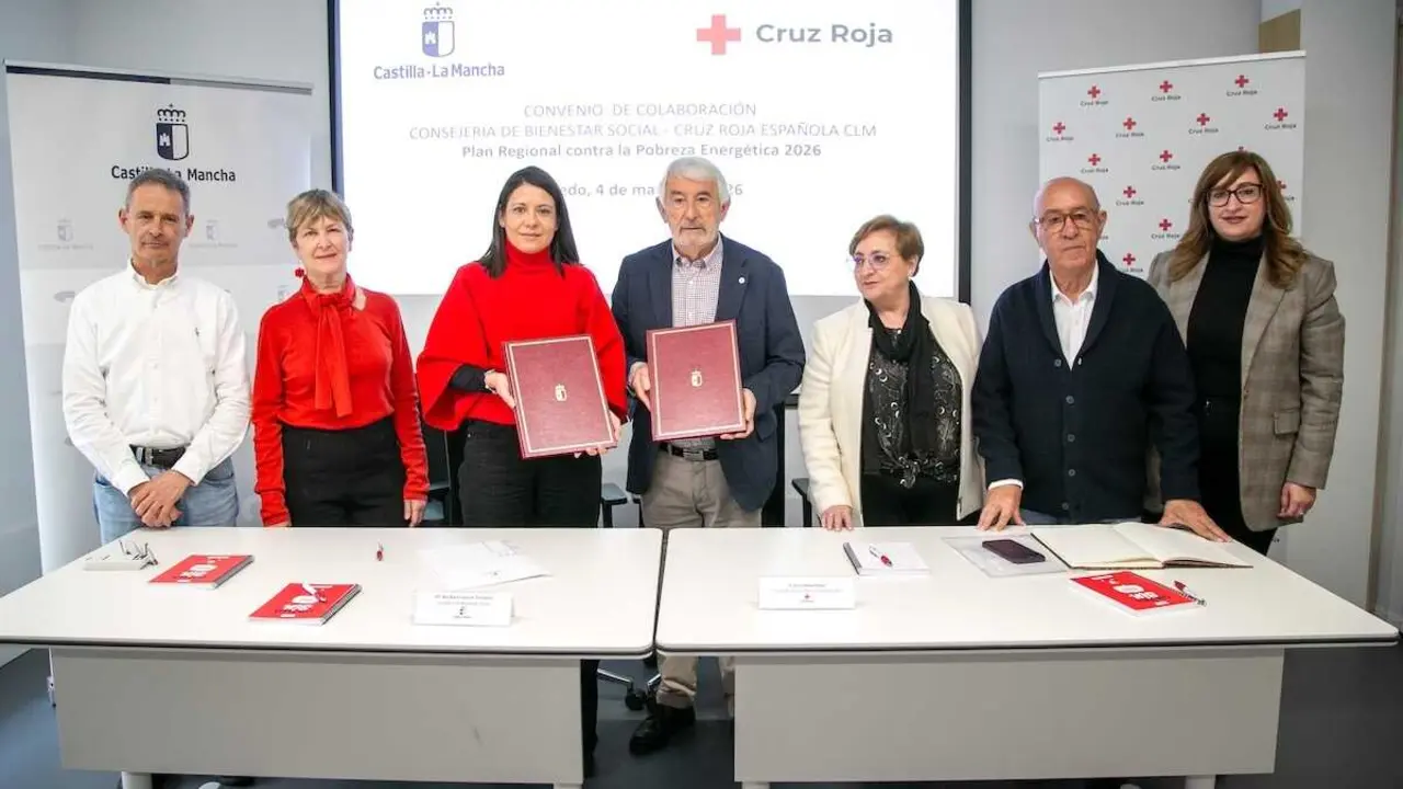 La consejera de Bienestar Social, B&aacute;rbara Garc&iacute;a Torijano, ha firmado el convenio de colaboraci&oacute;n con Cruz Roja para el desarrollo del Plan Regional de Pobreza Energ&eacute;tica.