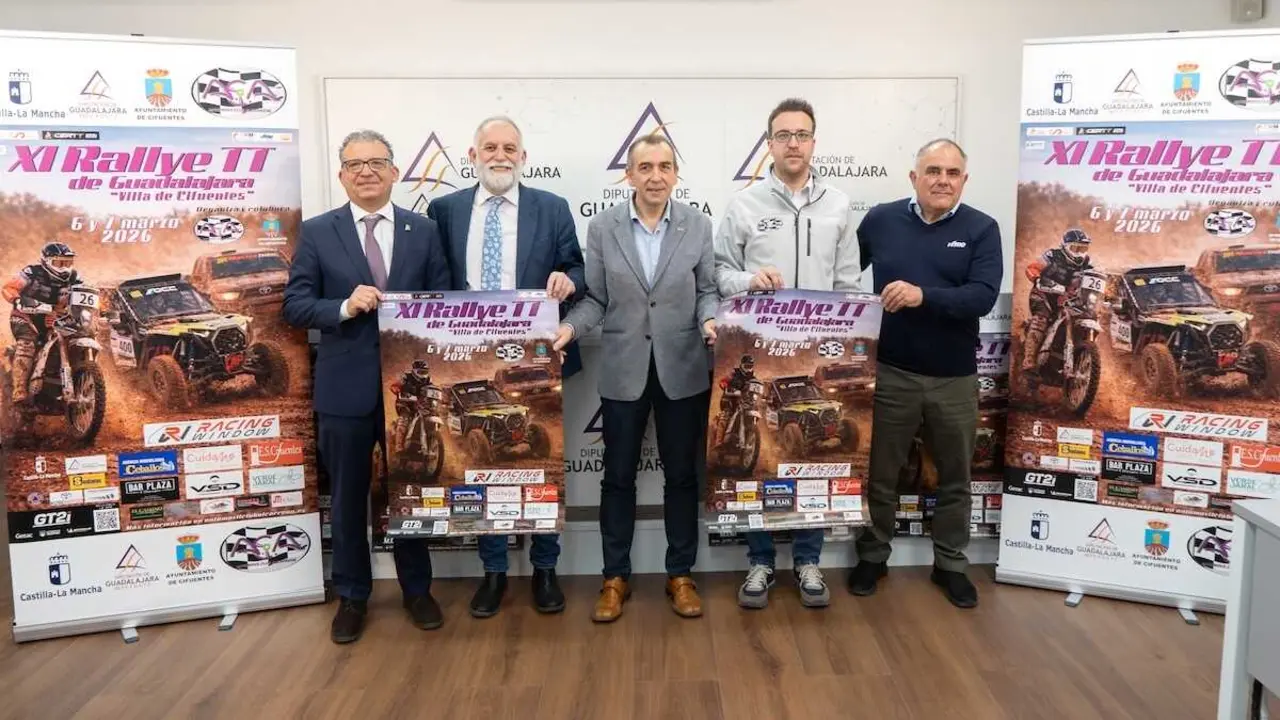 Coches y motos se unen por primera vez en el Rallye de Guadalajara