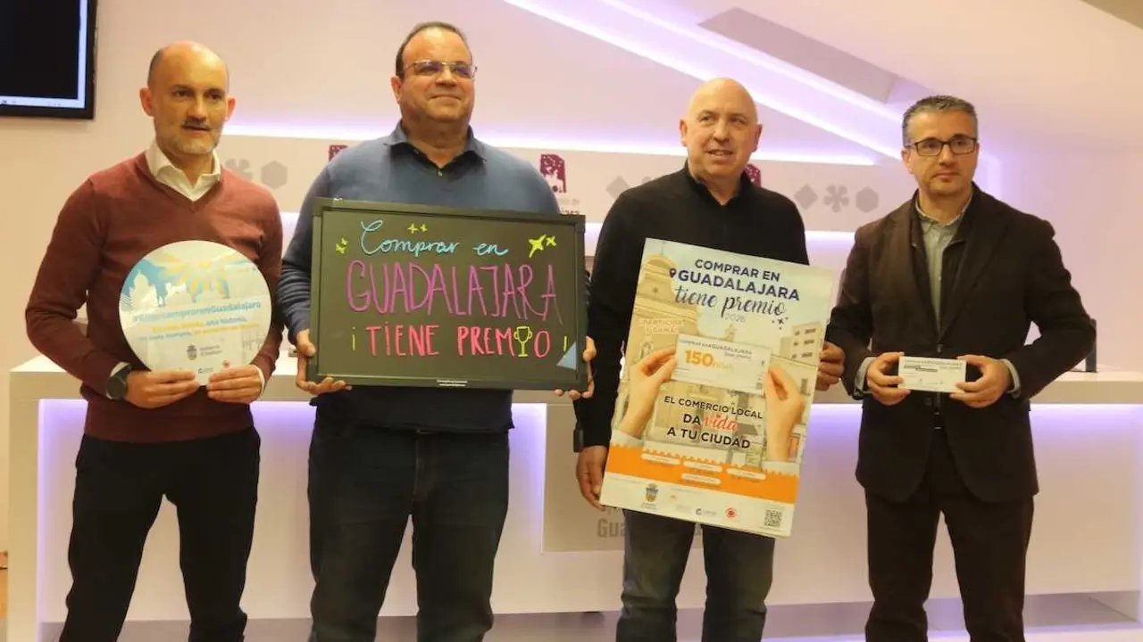 Guadalajara lanza su Plan de Comercio con sorteos y una feria en abril