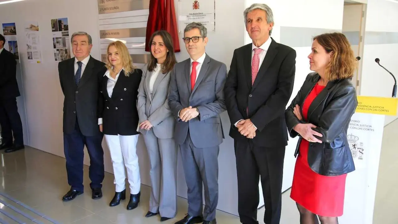 El ministro de la Presidencia, Justicia y Relaciones con las Cortes, F&eacute;lix Bola&ntilde;os, ha inaugurado el Instituto de Medicina Legal y Ciencias Forenses de Toledo.