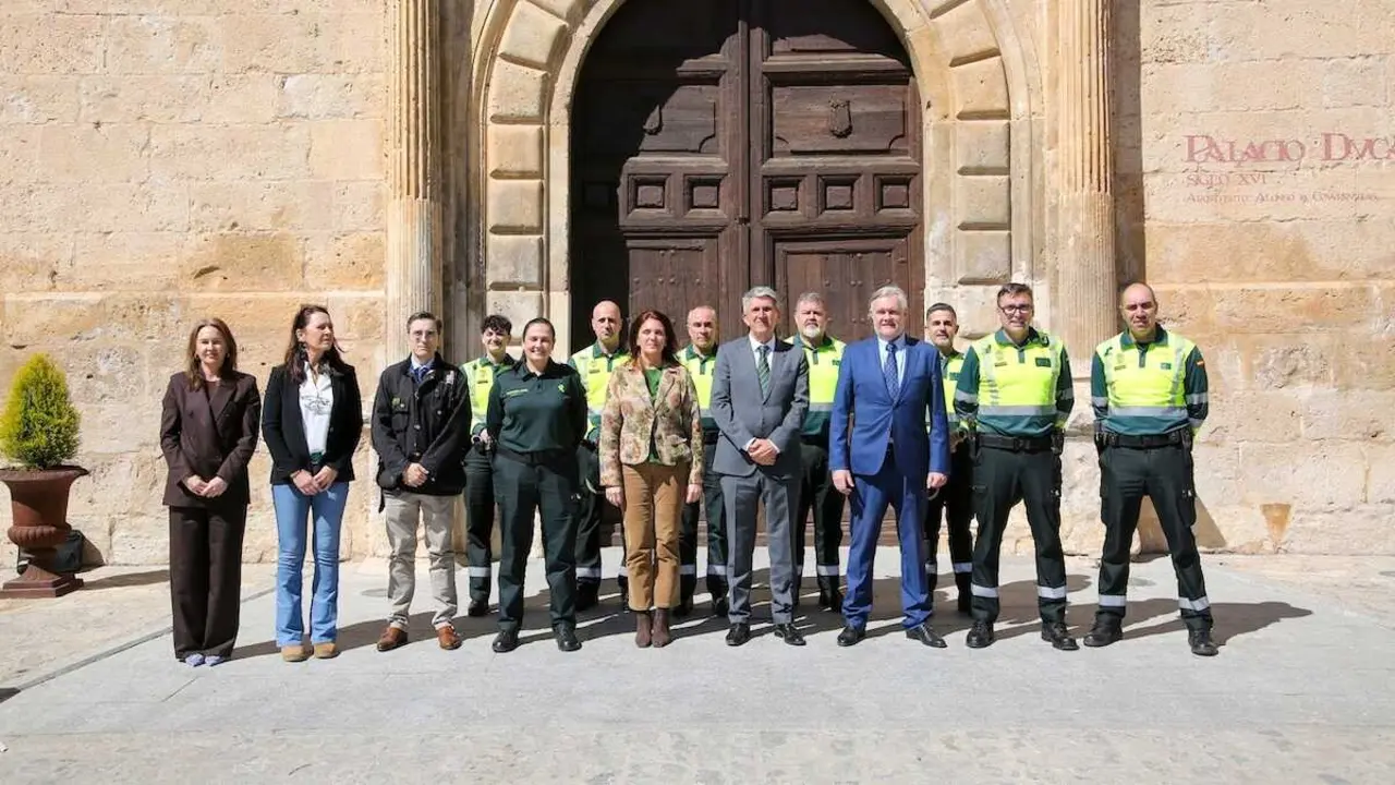 El delegado del Gobierno en Castilla-La Mancha, Jos&eacute; Pablo Sabrido, participa en Pastrana (Guadalajara) en la reuni&oacute;n de coordinaci&oacute;n entre la Agrupaci&oacute;n de Tr&aacute;fico de la Guardia Civil y las Jefaturas Provinciales de Tr&aacute;fico de la regi&oacute;n.