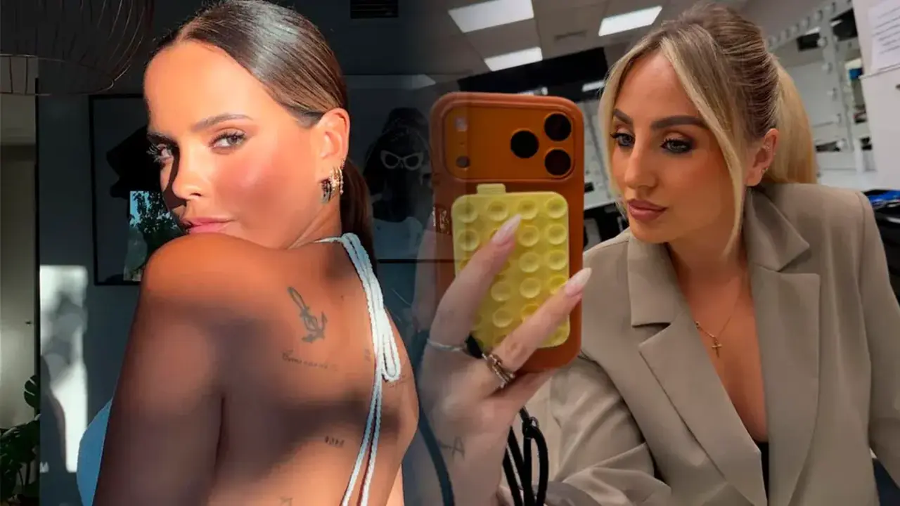 En im&aacute;genes de archivo Gloria Camila y su sobrina Roc&iacute;o Flores