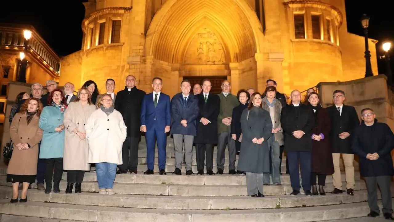 La Catedral de Albacete estrena iluminaci&oacute;n por el 125 aniversario