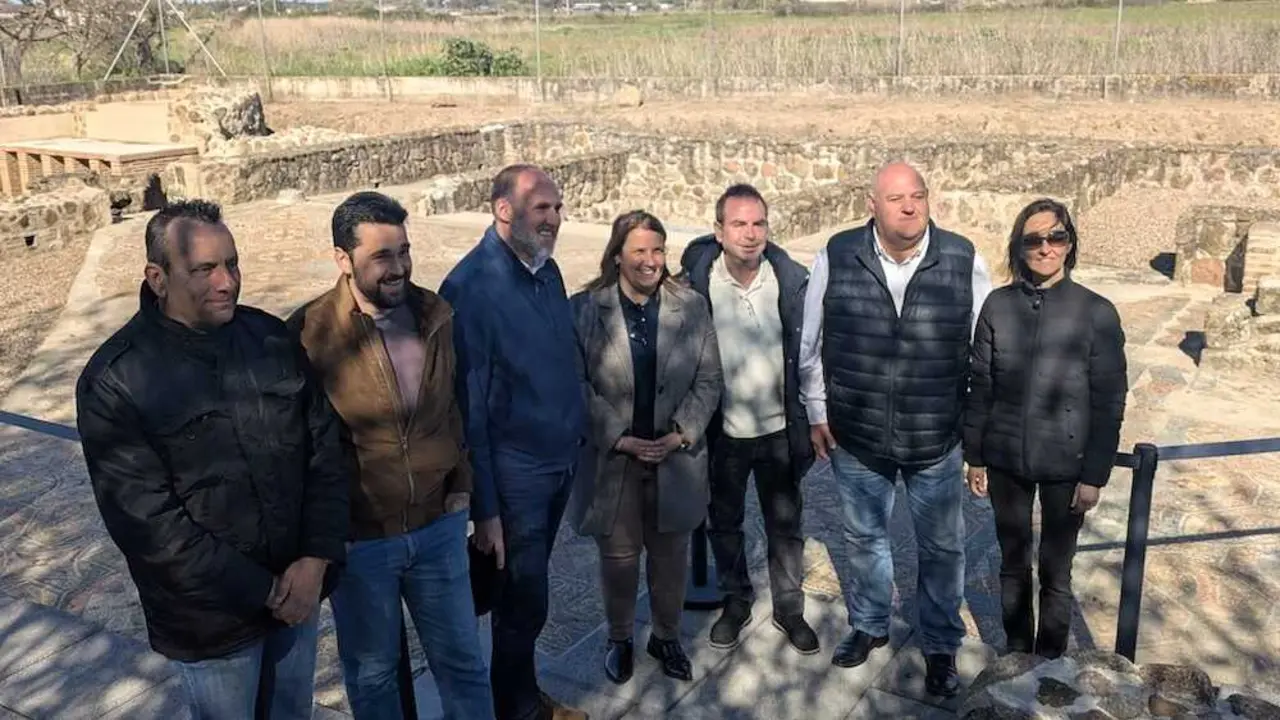 La Villa Romana de El Saucedo recibe 1.300 visitas en su primer a&ntilde;o