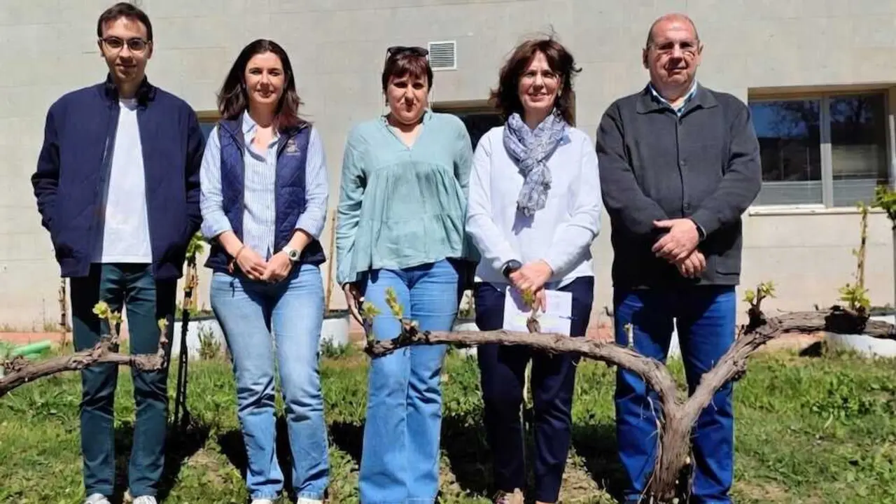 Imagen del grupo de investigación Suelos Vitícolas de la Universidad de Castilla-La Mancha (UCLM)
