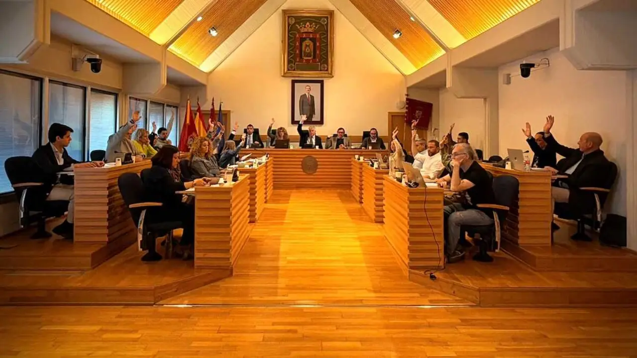 En la imagen un instante del Pleno del Ayuntamiento de Ciudad Real celebrado este viernes