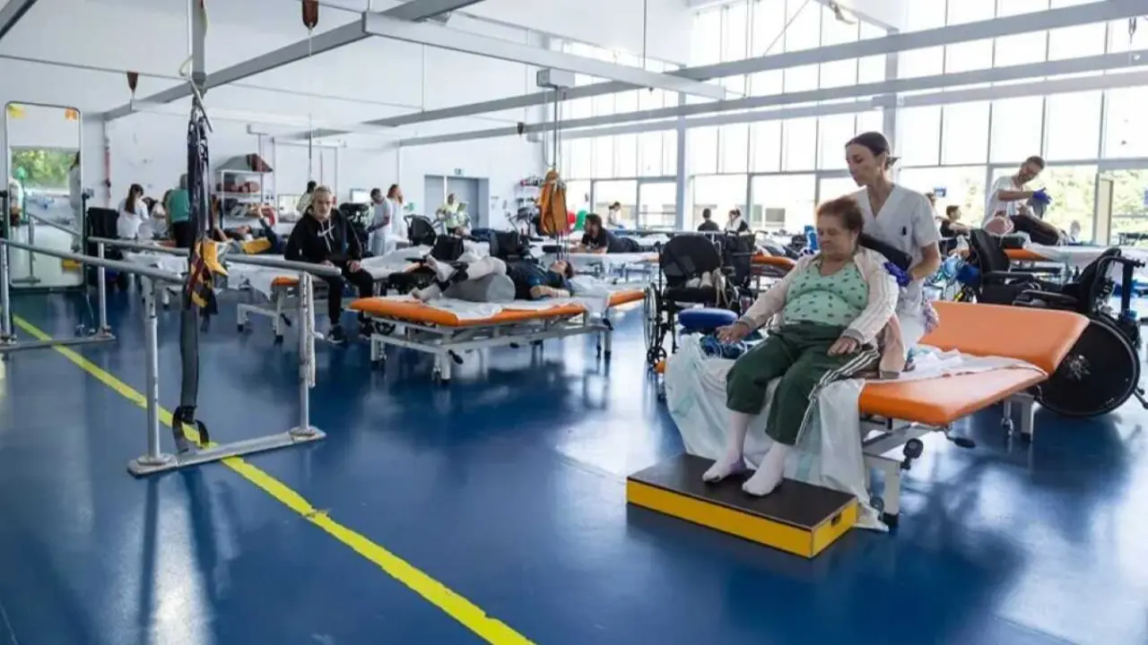 Imagen de archivo de pacientes en el Hospital Nacional de Parapl&eacute;jicos - EFE/&Aacute;ngeles Visd&oacute;mine