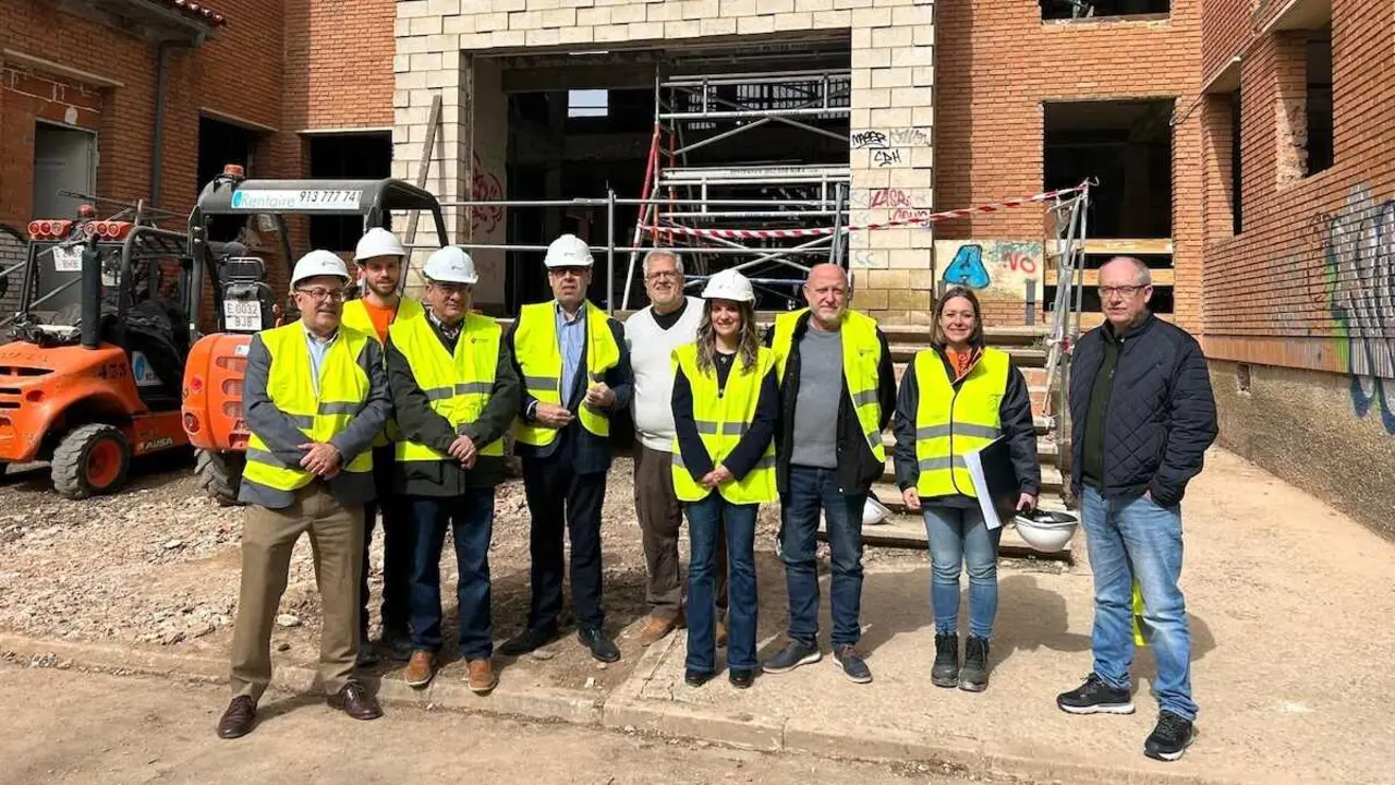 Al 22% las obras del Centro Tecnol&oacute;gico del Huevo en Marchamalo (Guadalajara)