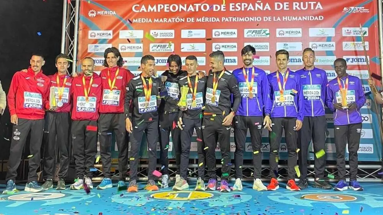 Albacete-Diputaci&oacute;n logra el bronce nacional de medio marat&oacute;n