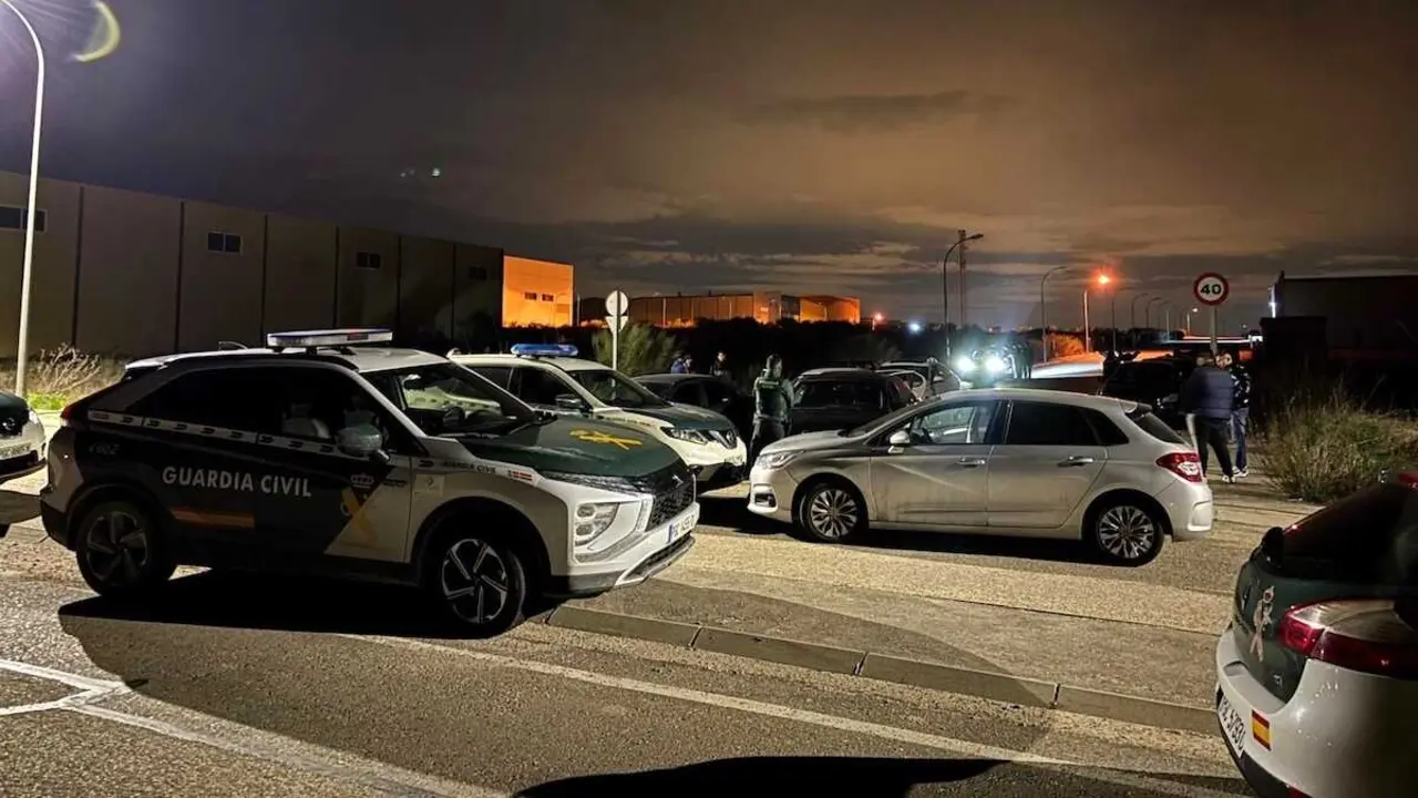 La Guardia Civil disuelve otra carrera ilegal nocturna en Toledo