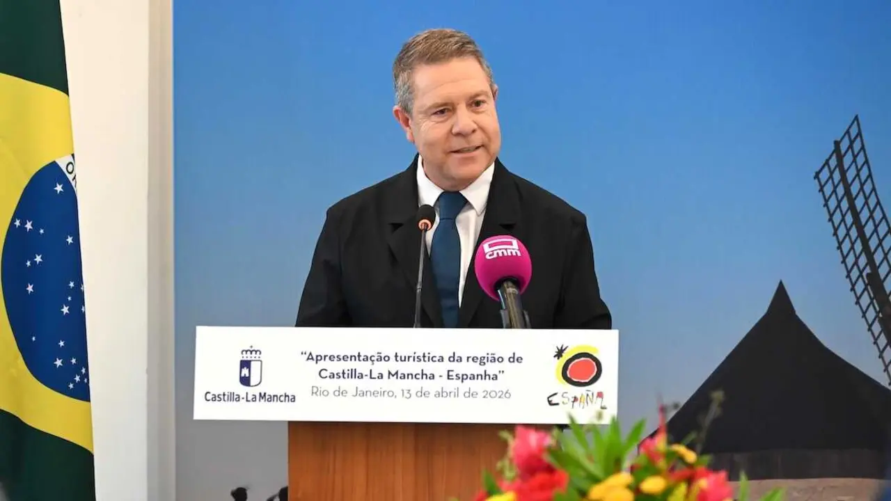 El presidente de Castilla-La Mancha, Emiliano Garc&iacute;a-Page, encabeza, en el hotel Belmond Copacabana de R&iacute;o de Janeiro, un acto de promoci&oacute;n tur&iacute;stica de la regi&oacute;n en la ciudad carioca.