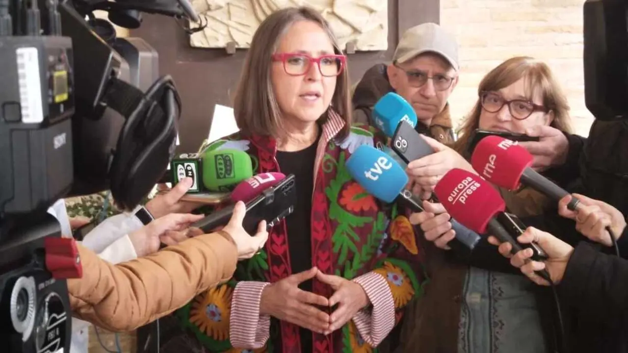 En la imagen de archivo la directora general del Agua de Castilla-La Mancha, Montserrat Muro
