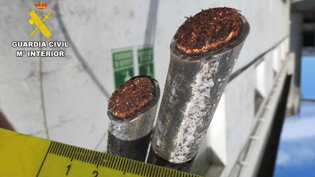 Tres investigados por robar cable de cobre en Albacete y Pozo Ca&ntilde;ada