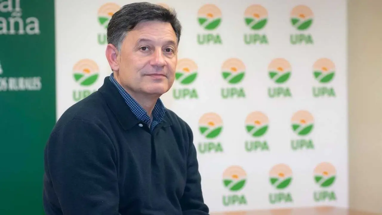 El secretario general de la Uni&oacute;n de Peque&ntilde;os Agricultores y Ganaderos (UPA) de Castilla-La Mancha, Juli&aacute;n Morcillo