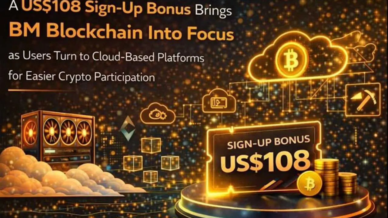 Un Bono de Registro de US$108 Pone a BM Blockchain en el Centro de Atenci&oacute;n