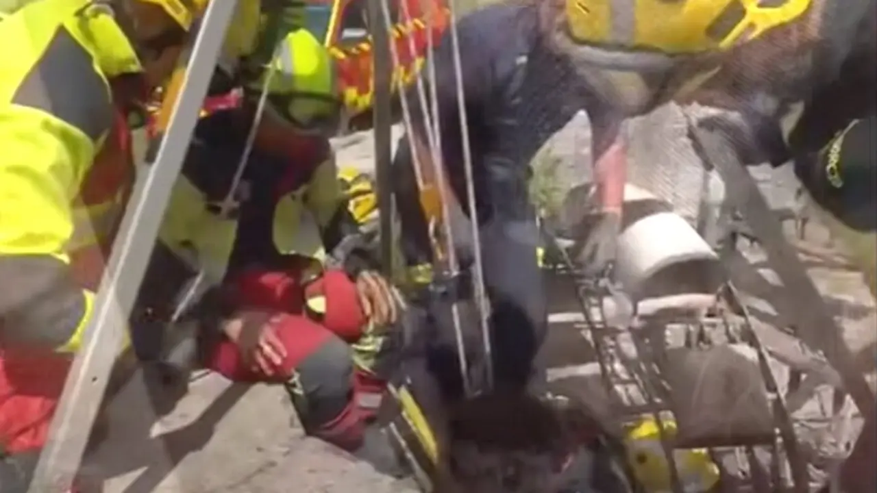 Rescatan a un ni&ntilde;o de 3 a&ntilde;os de un pozo de 15 metros en Turleque (Toledo)