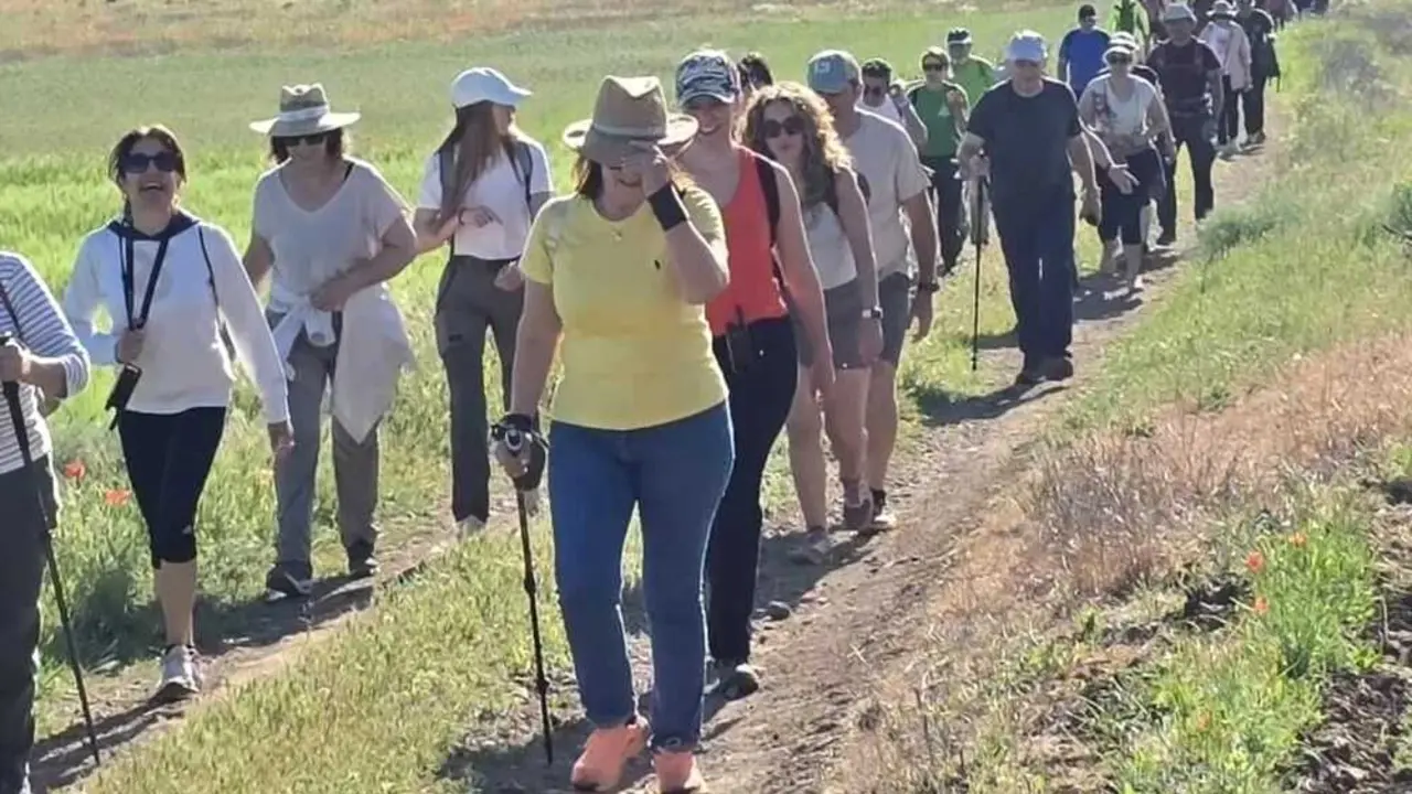 Unas 80 personas reivindican con una marcha la conservaci&oacute;n del r&iacute;o Guadiana a su paso por Ciudad Real