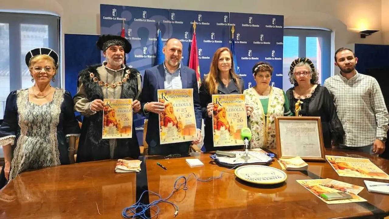 Cebolla (Toledo) revive su historia este fin de semana con las VIII Jornadas Renacentistas presentadas este mi&eacute;rcoles