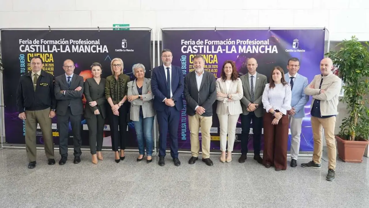 El consejero de Educaci&oacute;n, Cultura y Deportes, Amador Pastor, ha inaugurado la Feria de Formaci&oacute;n Profesional de la provincia de Cuenca