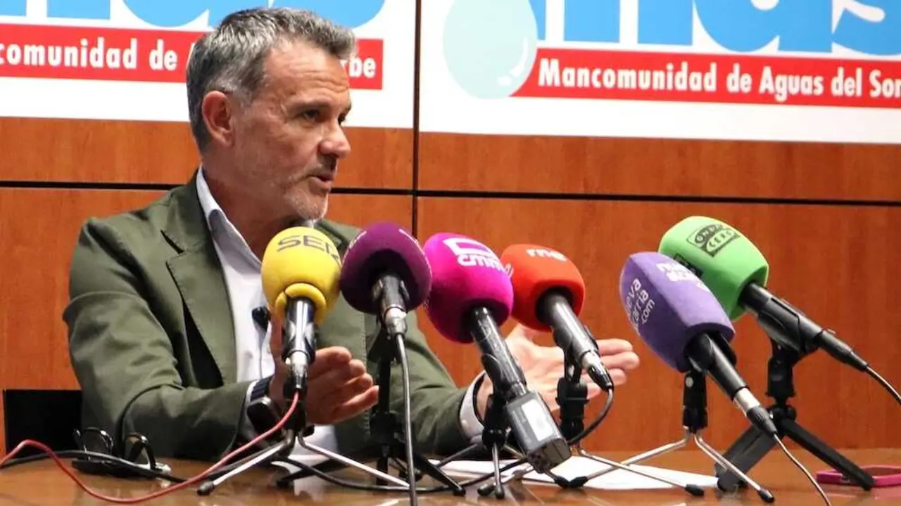 El vicepresidente de la Mancomunidad de Aguas del Sorbe (MAS), Juan Carlos Mart&iacute;n