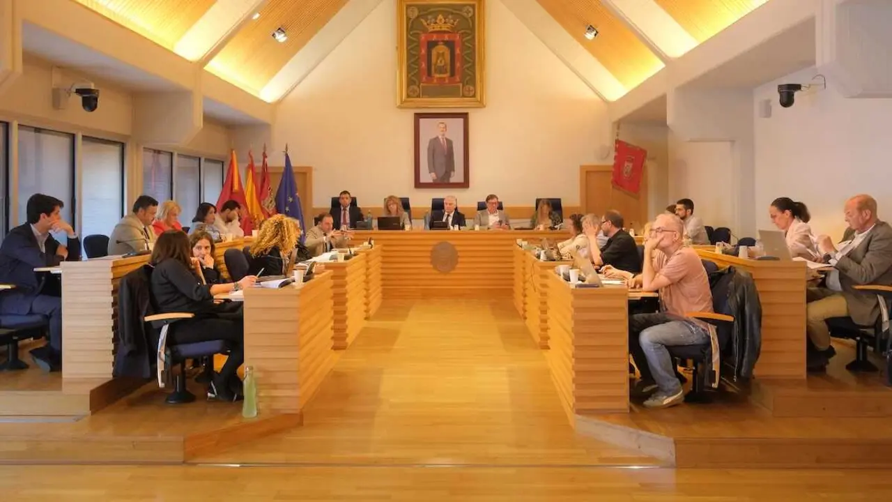 En la imagen un instante del Pleno del Ayuntamiento de Ciudad Real celebrado este viernes