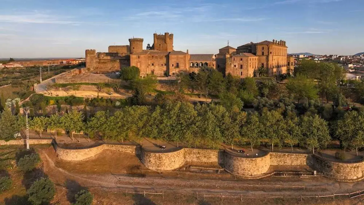 Vista panor&aacute;mica de la localidad toledana de Oropesa