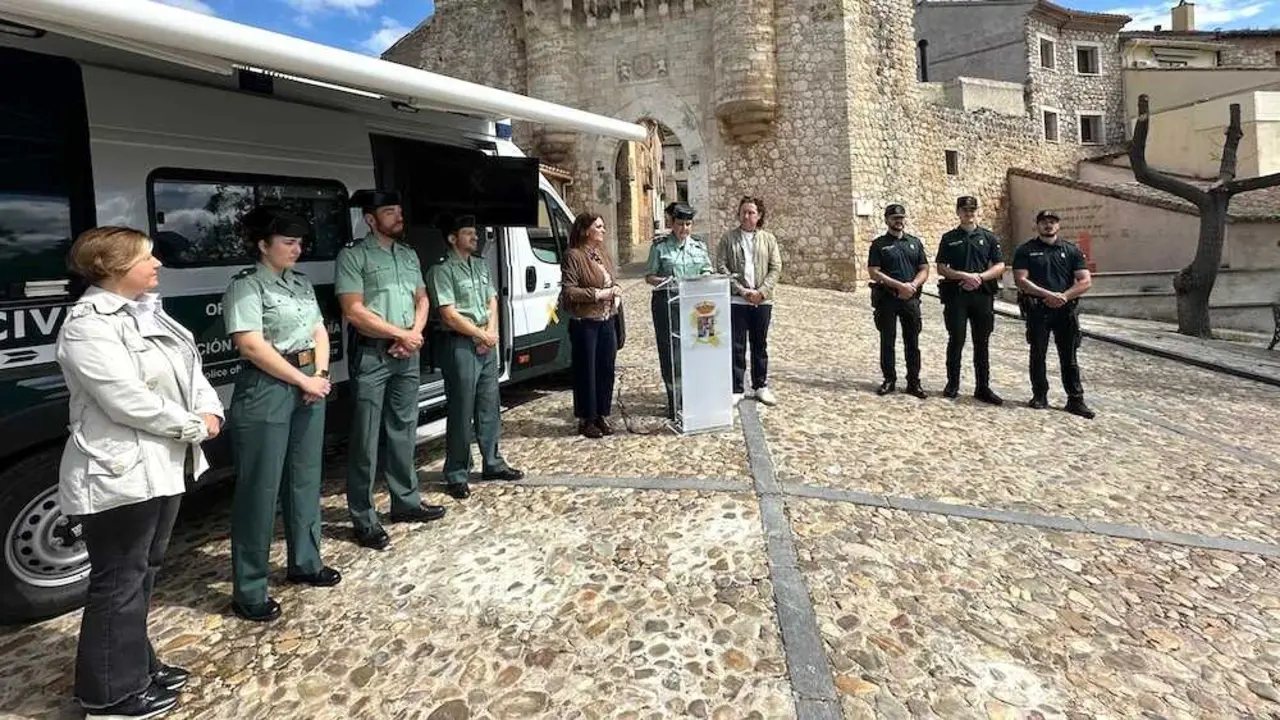 Guadalajara estrena oficina m&oacute;vil de la Guardia Civil en sus pueblos