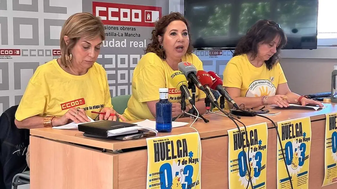 Huelga de CCOO en 600 escuelas infantiles el d&iacute;a 7 de mayo: "No somos guarder&iacute;as"