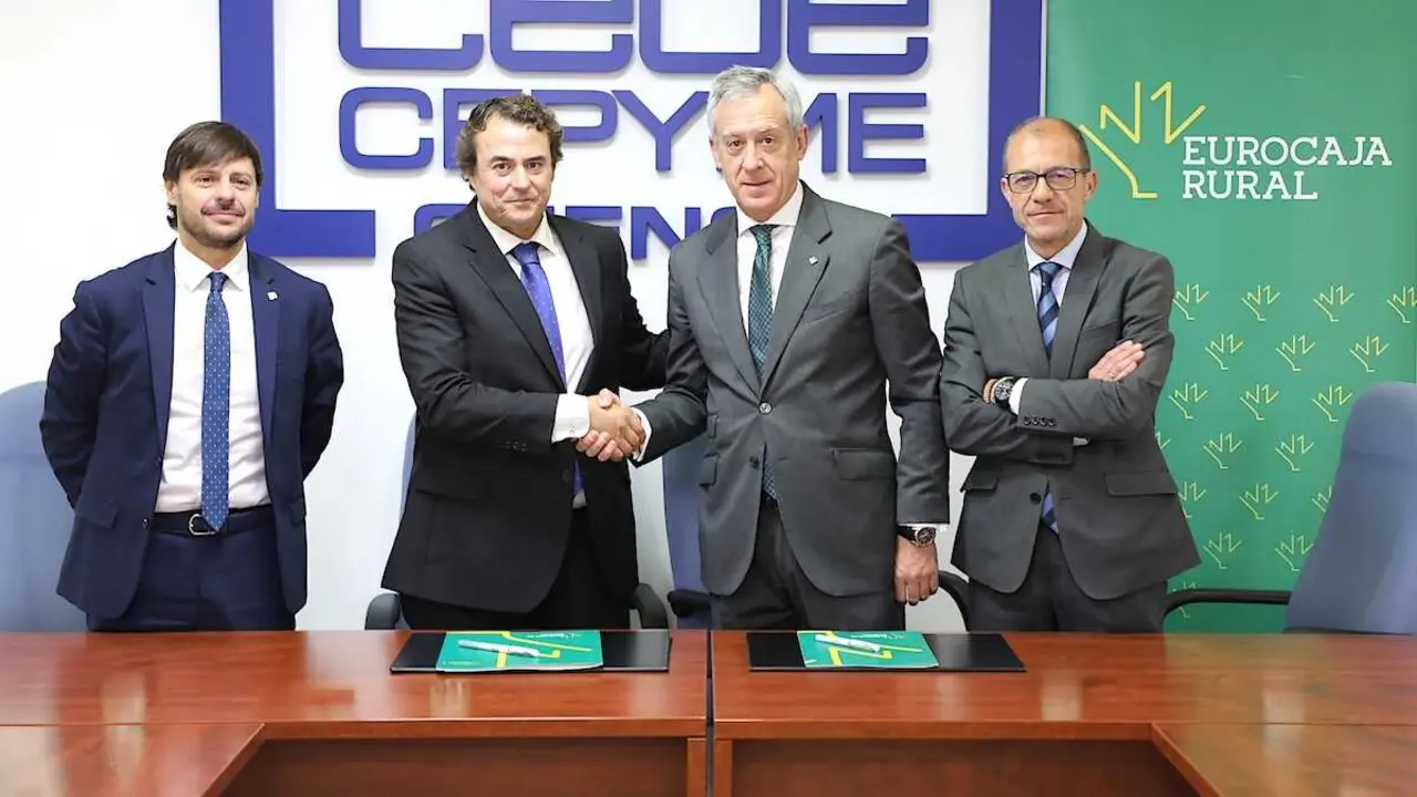 Eurocaja Rural y CEOE CEPYME Cuenca consolidan su acuerdo estrat&eacute;gico para fomentar la actividad empresarial