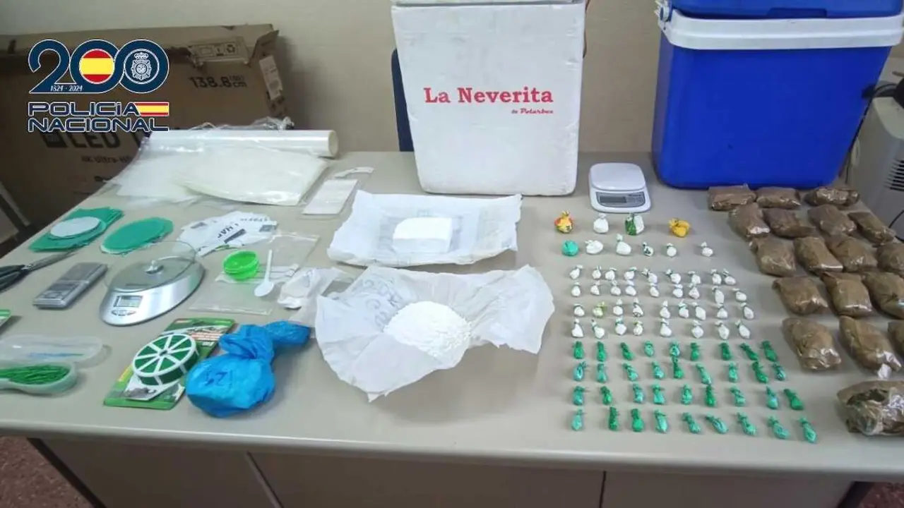 La Polic&iacute;a Nacional desmantela un laboratorio de coca&iacute;na en Toledo
