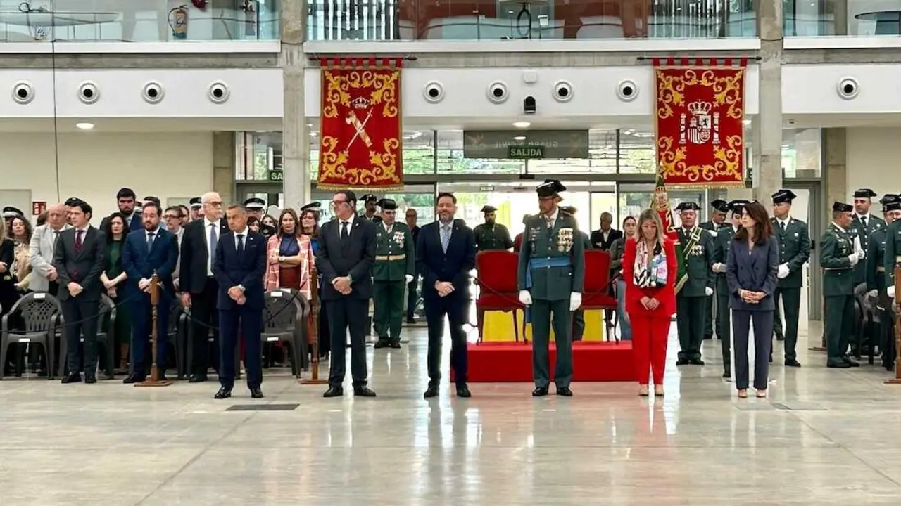 El subdelegado del Gobierno en Ciudad Real, David Broce&ntilde;o, ha particiapdo este viernes en el acto institucional por el 182&ordm; aniversario de la fundaci&oacute;n de la Guardia Civil