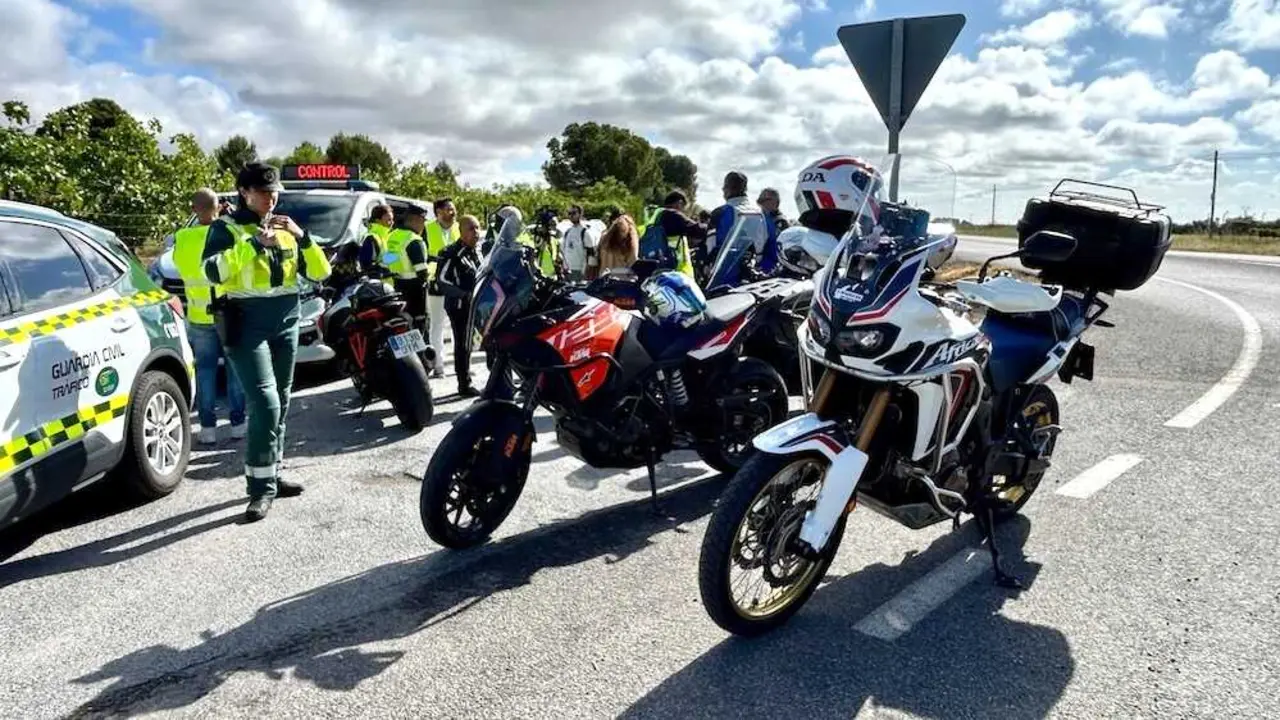 La DGT lanza controles de motos en Ciudad Real por repunte de muertes