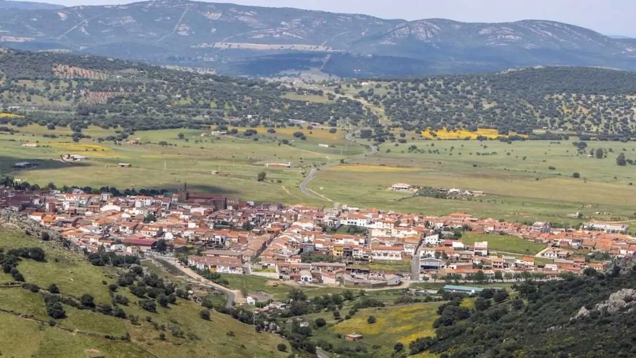 En la imagen vista panor&aacute;mica de la localidad ciudadreale&ntilde;a de Chill&oacute;n