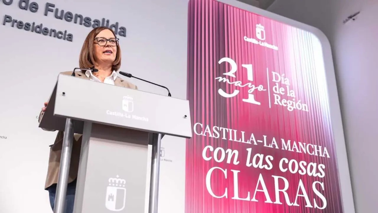 La consejera Portavoz del Gobierno de Castilla-La Mancha, Esther Padilla, ha informado en rueda de prensa de los asutnos del Consejo de Gobierno.