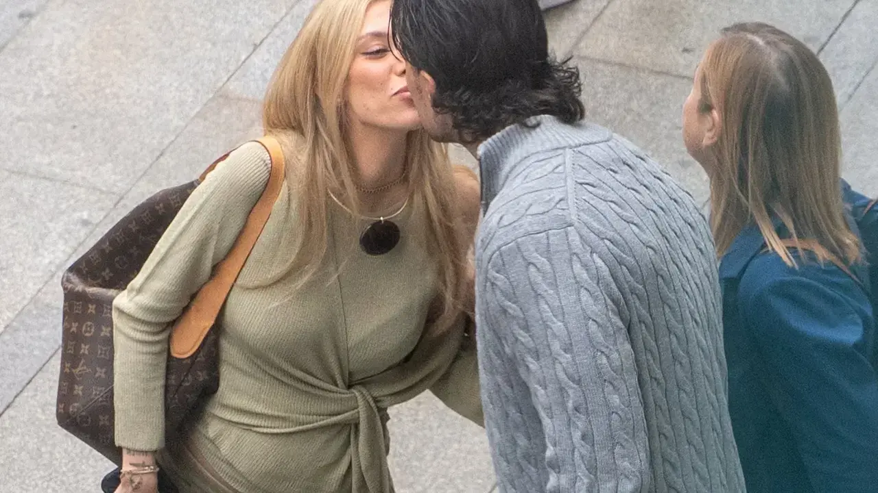 En la imagen Alejandra Rubio y Carlo Costanzia este mi&eacute;rcoles antes de la presentaci&oacute;n del libro