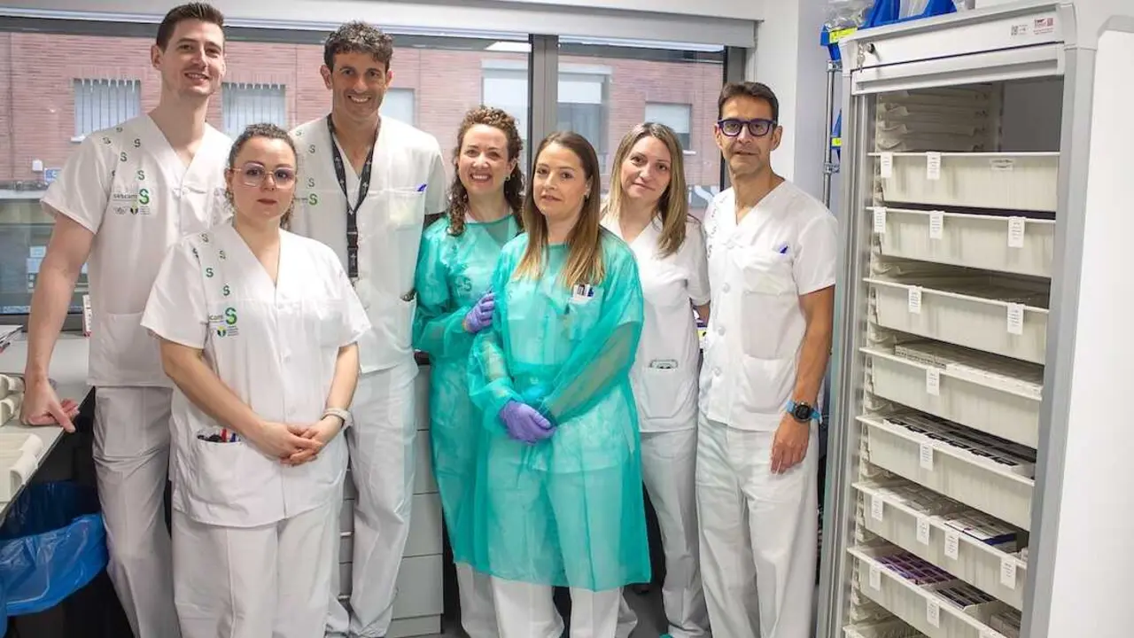 Profesionales del Servicio de Farmacia Onco-Hematol&oacute;gica del Complejo Hospitalario Universitario de Albacete.